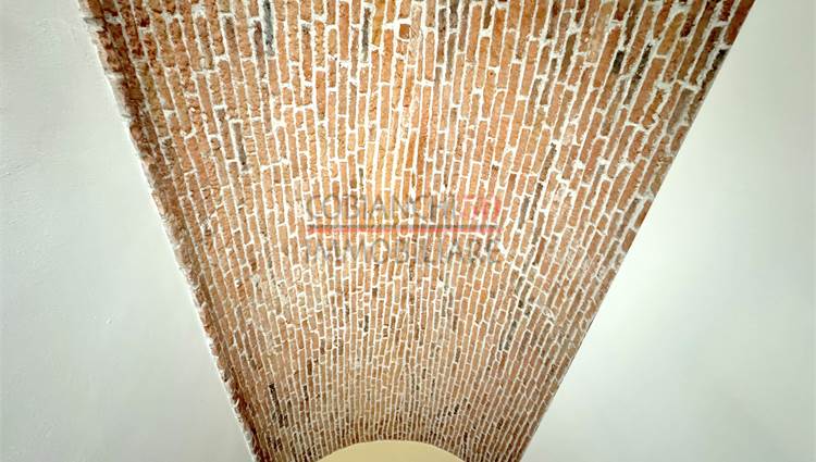 soffitto in mattoni originali