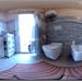 bagno con accesso al balcone 