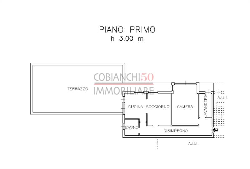 planimetria piano primo 