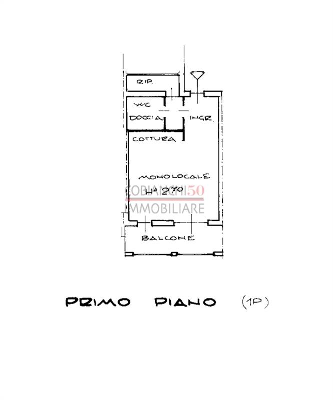 planimetria piano primo 