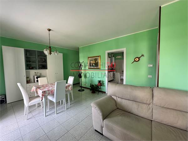 PALLANZA , TRILOCALE CON TERRAZZO E GARAGE 