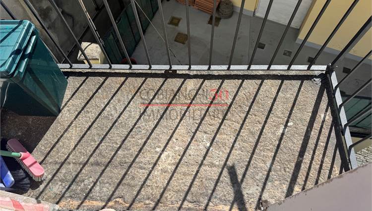 balcone dal bagno