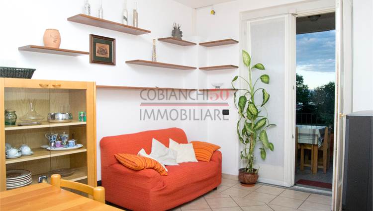 soggiorno con cucina a vista 