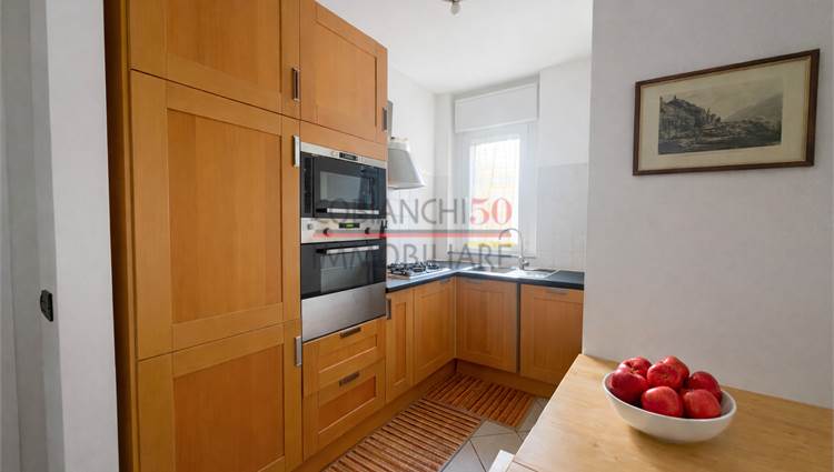 cucina angola a vista 