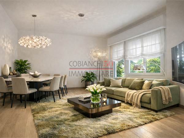 BAVENO, AMPIO TRILOCALE A DUE PASSI DAL LUNGO LAGO