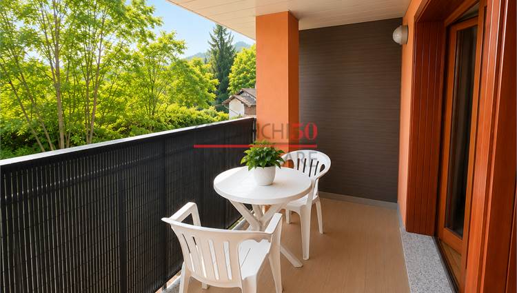 Balcone grande, piano 2, coperto