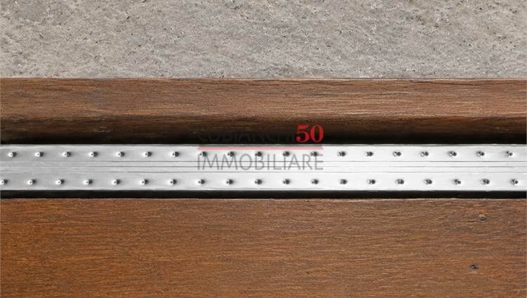 infissi doppio vetro legno al piano S1 