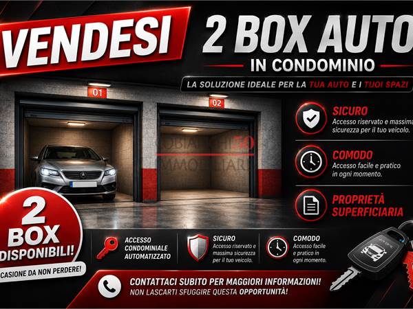 INTRA , 2 AUTORIMESSE IN VIA MULLER 